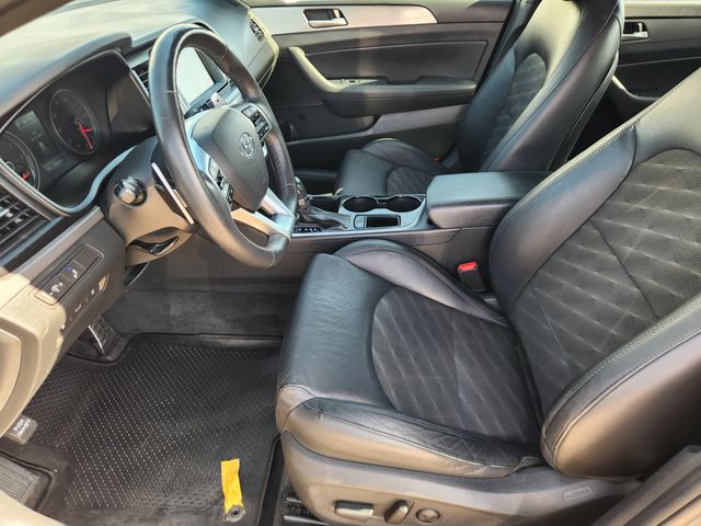 2019 Hyundai Sonata Sport Gray at Texan Dodge Chrysler Jeep Ram