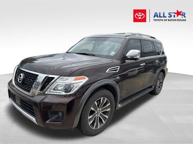 Mocha Almond 2018 Nissan Armada SL SUV / Crossover 4X2 7-Speed Automatic