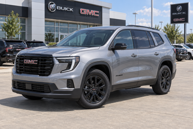 Sterling Metallic 2024 GMC Acadia SUV / Crossover Front-Wheel Drive 8-Speed Automatic