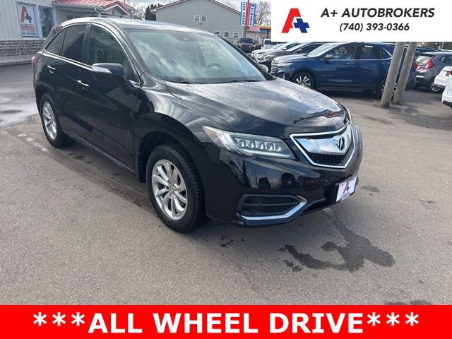 Black 2016 Acura RDX AWD with Technology Package SUV / Crossover All-Wheel Drive 6-Speed Automatic