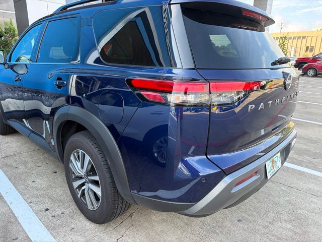 2026 Nissan Pathfinder SL Blue at Central Houston Nissan