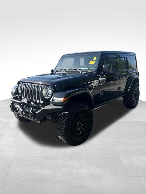 Black Clearcoat 2020 Jeep Wrangler SUV / Crossover Four-Wheel Drive 8-Speed Automatic