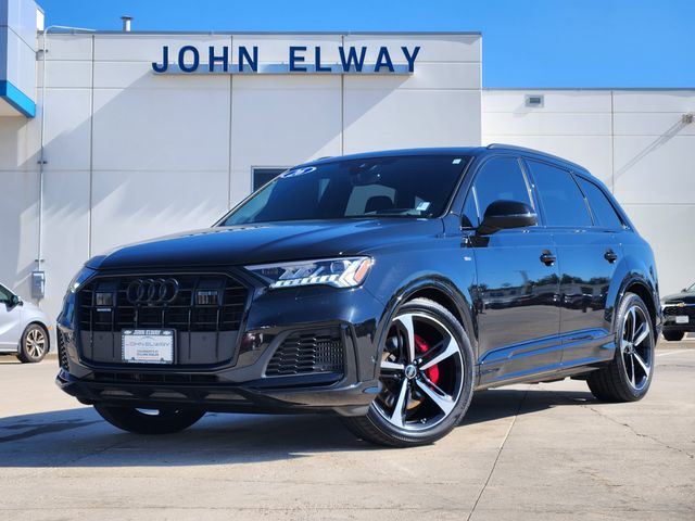 Mythos Black Metallic 2024 Audi Q7 SUV / Crossover All-Wheel Drive 8-Speed Automatic