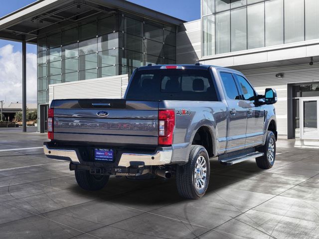 2022 Gray Metallic Ford Super Duty F-350 SRW Lariat 4X4 Truck