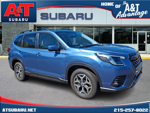 Horizon Blue Pearl 2024 Subaru Forester SUV / Crossover All-Wheel Drive Continuously Variable Transmission