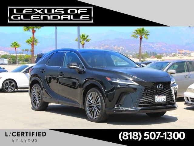 Black (Caviar) 2025 Lexus RX Hybrid SUV / Crossover All-Wheel Drive Continuously Variable Transmission