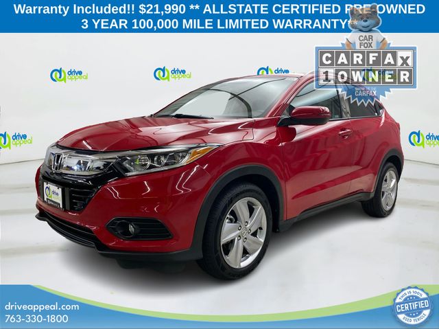 Red 2020 Honda HR-V SUV / Crossover All-Wheel Drive Continuously Variable Transmission