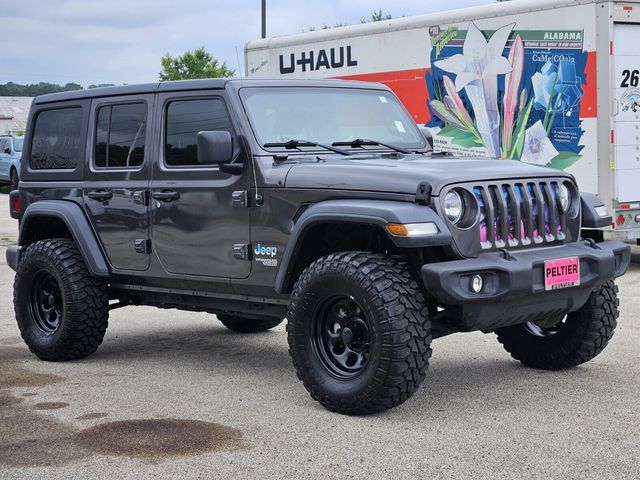Gray (Granite Crystal Metallic Clearcoat) 2020 Jeep Wrangler Unlimited Sport S 4WD SUV / Crossover Four-Wheel Drive 8-Speed Automatic