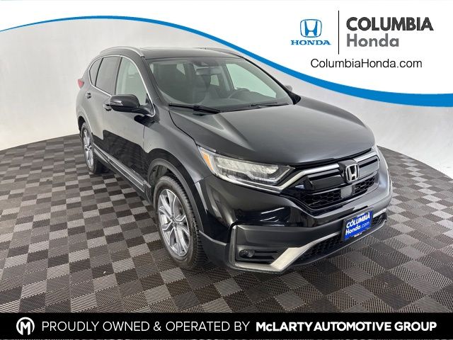 Crystal Black Pearl 2022 Honda CR-V Touring AWD SUV / Crossover All-Wheel Drive Continuously Variable Transmission
