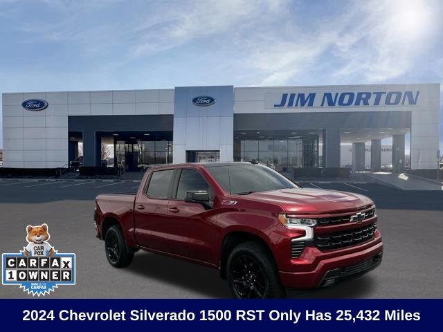 Radiant Red Tintcoat 2024 Chevrolet Silverado 1500 Pickup Truck Four-Wheel Drive Automatic