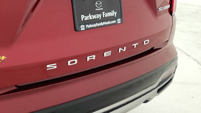 2021 Kia Sorento SX Red at Joe Myers Mazda Kia