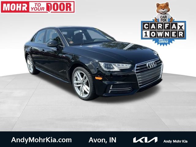 Black 2017 Audi A4 Sedan All-Wheel Drive 7-Speed Automatic