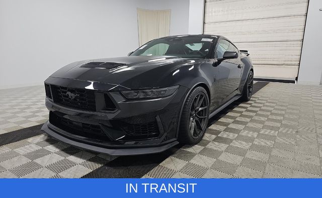 Shadow Black 2024 Ford Mustang Dark Horse Fastback RWD Coupe Rear-Wheel Drive 6-Speed Manual
