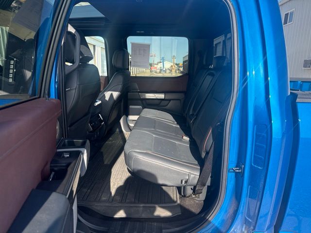 2021 Blue Ford F-150 Lariat 4X4 Truck