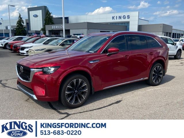 Soul Red Crystal Metallic 2025 Mazda CX-90 3.3 Turbo S Premium AWD SUV / Crossover All-Wheel Drive 8-Speed Automatic