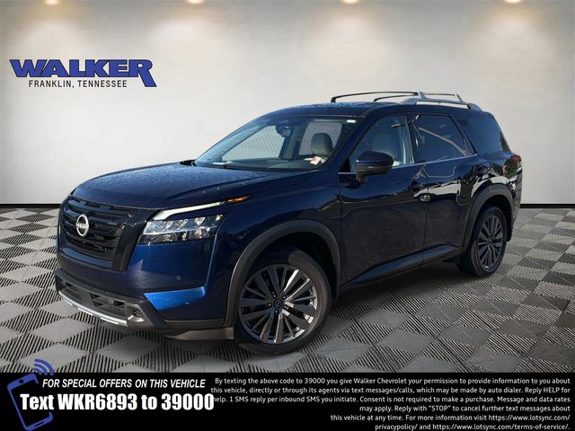 Deep Ocean Blue Pearl 2024 Nissan Pathfinder SUV / Crossover Front-Wheel Drive 9-Speed Automatic