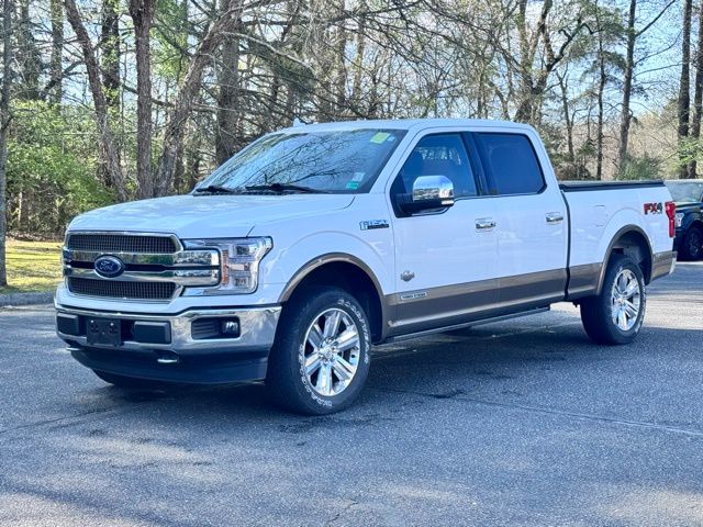 Star White Metallic Tri-Coat 2020 Ford F-150 King Ranch SuperCrew 4WD Pickup Truck Four-Wheel Drive Automatic