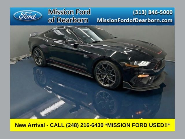 Black 2021 Ford Mustang Mach 1 Coupe RWD Coupe Rear-Wheel Drive Automatic