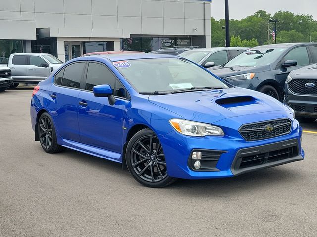 Blue Pearl 2018 Subaru WRX Sedan All-Wheel Drive 6-Speed Manual