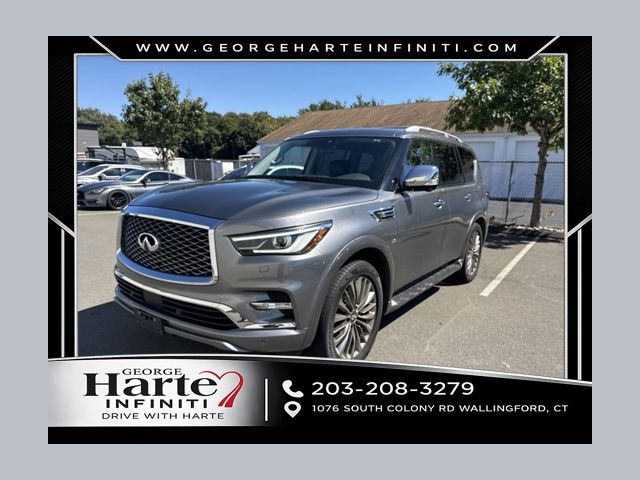 Gray (Graphite Shadow) 2019 INFINITI QX80 SUV / Crossover All-Wheel Drive 7-Speed Automatic