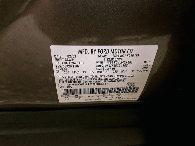2021 Ford Explorer Limited Gray at Bob Ruth Ford