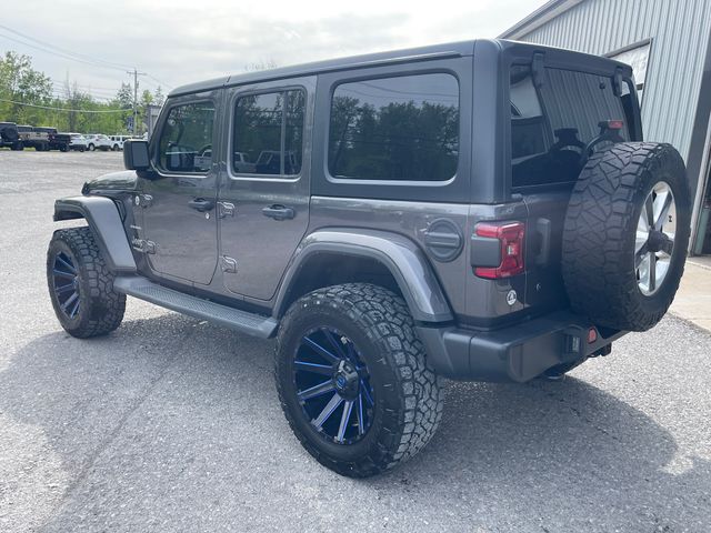 2018 Jeep Wrangler Unlimited Sahara - Granite Crystal Metallic Clearcoat exterior view 5