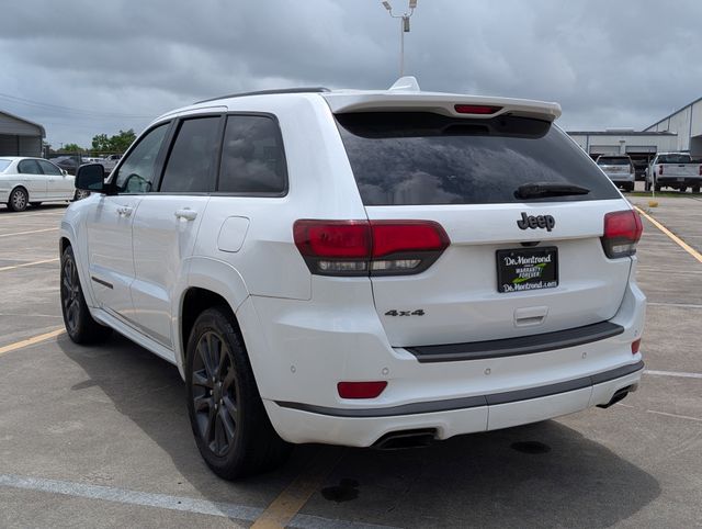2018 Jeep Grand Cherokee High Altitude White at Autostrade