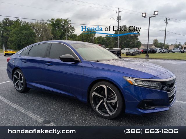 Still Night Pearl 2022 Honda Accord Sport Special Edition FWD Sedan Front-Wheel Drive Continuously Variable Transmission