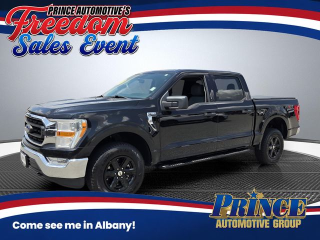 Black Metallic 2022 Ford F-150 Pickup Truck Four-Wheel Drive Automatic