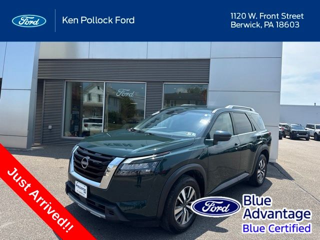 Black (Obsidian Green Pearl) 2025 Nissan Pathfinder SUV / Crossover All-Wheel Drive 9-Speed Automatic