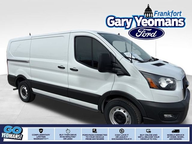 Oxford White 2025 Ford Transit Cargo 150 Low Roof RWD Van Rear-Wheel Drive