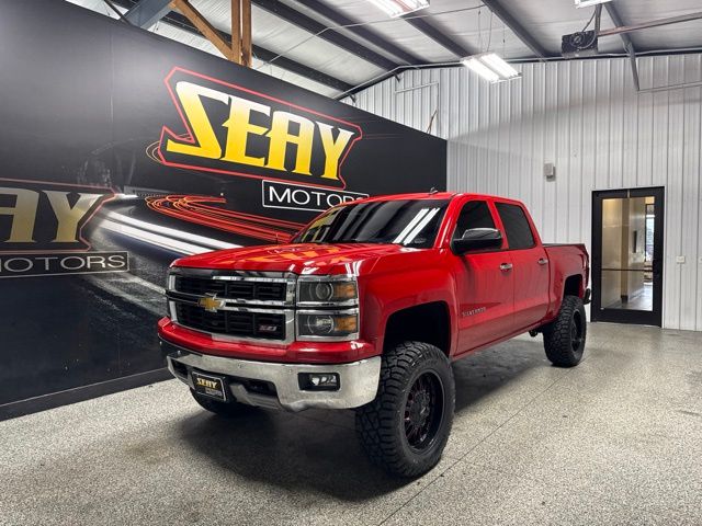 Victory Red 2014 Chevrolet Silverado 1500 Pickup Truck Four-Wheel Drive 6-Speed Automatic Overdrive