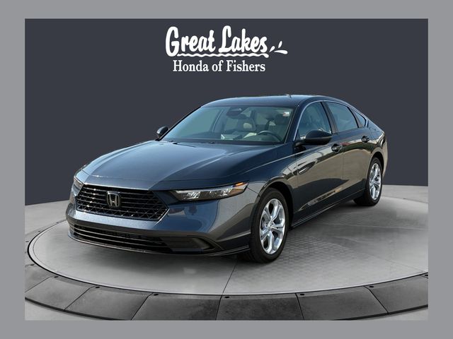 Canyon River Blue Metallic 2024 Honda Accord Sedan Front-Wheel Drive Continuously Variable Transmission
