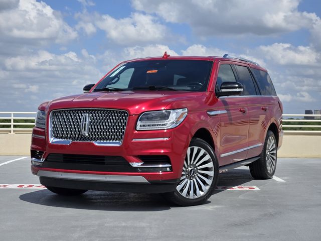 Red 2020 Lincoln Navigator Reserve 4WD SUV / Crossover Four-Wheel Drive Automatic