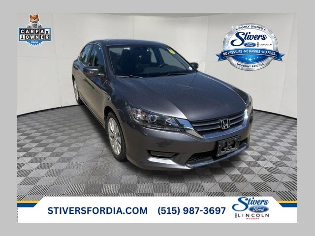 Gray 2014 Honda Accord Sedan Front-Wheel Drive Continuously Variable Transmission