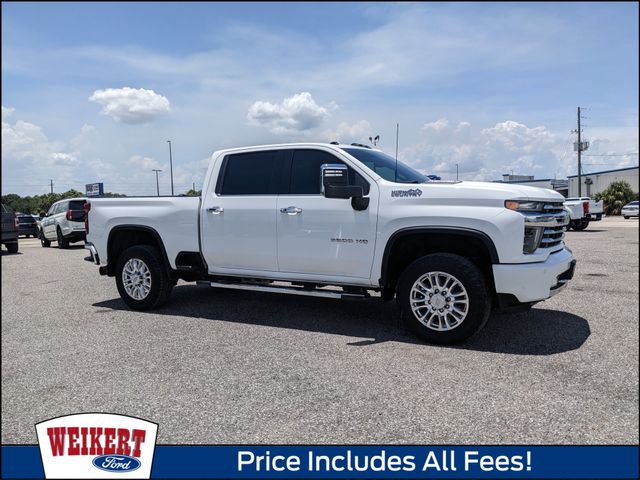 Summit White 2020 Chevrolet Silverado 3500HD Pickup Truck Four-Wheel Drive Automatic