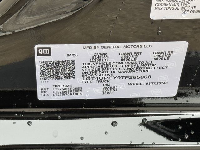 2026 GMC Sierra 2500HD AT4 Black at Big Star Buick GMC