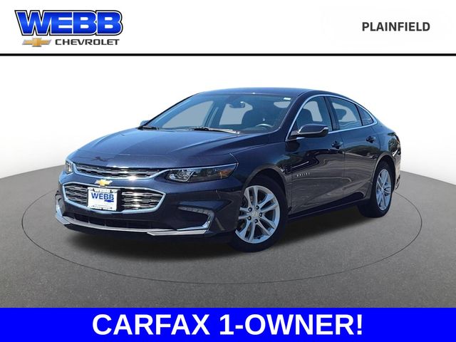 Blue Velvet Metallic 2018 Chevrolet Malibu Sedan Front-Wheel Drive 6-Speed Automatic