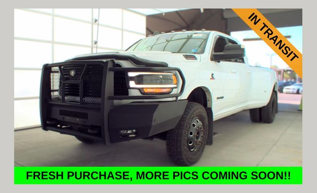 Bright White Clearcoat 2021 RAM 3500 Pickup Truck Four-Wheel Drive 6-Speed Automatic
