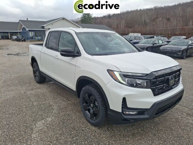 Platinum White Pearl 2026 Honda Ridgeline Black Edition AWD Pickup Truck All-Wheel Drive 9-Speed Automatic