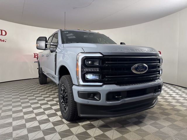 2025 Glacier Gray Metallic TriCoat Ford Super Duty F-350 SRW Platinum 4X4 Truck