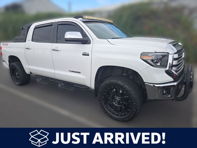 Super White 2021 Toyota Tundra Pickup Truck Four-Wheel Drive 6-Speed Automatic