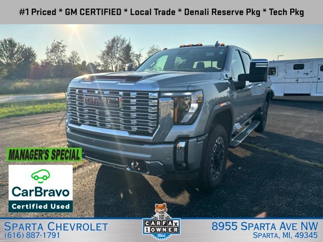Sterling Metallic 2025 GMC Sierra 3500HD Pickup Truck Four-Wheel Drive Automatic