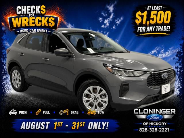 Carbonized Gray Metallic 2024 Ford Escape SUV / Crossover All-Wheel Drive 8-Speed Automatic
