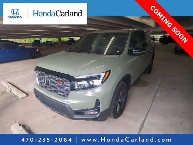 Ash Green Metallic 2026 Honda Ridgeline Pickup Truck All-Wheel Drive 9-Speed Automatic