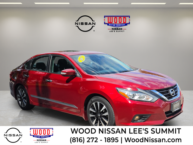 Red (Scarlet Ember) 2017 Nissan Altima Sedan Front-Wheel Drive Continuously Variable Transmission