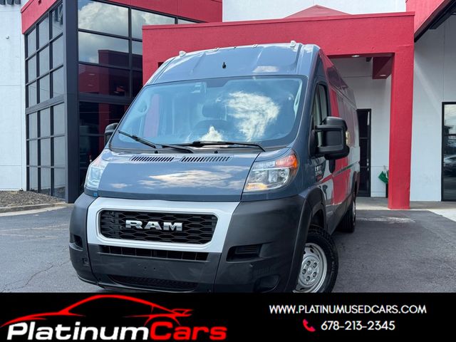 Red 2021 RAM ProMaster Van Front-Wheel Drive 6-Speed Automatic