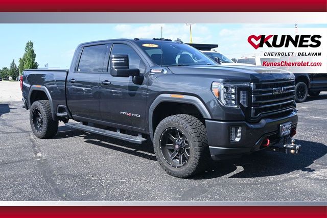 Carbon Black Metallic 2020 GMC Sierra 2500HD Pickup Truck Four-Wheel Drive Automatic