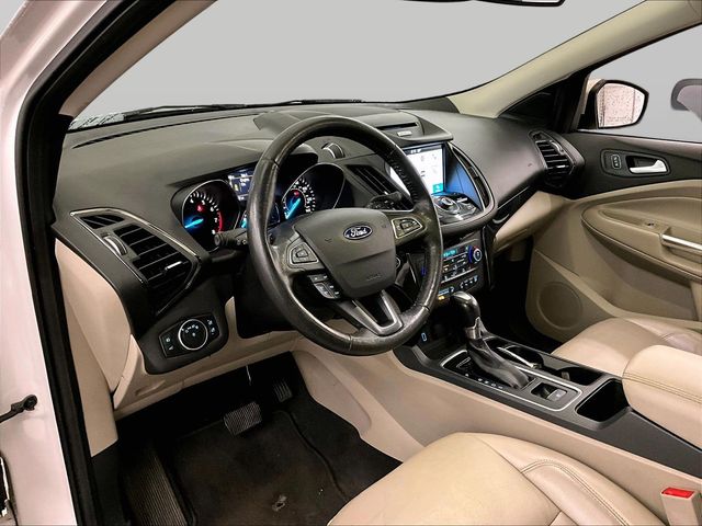 2017 Ford Escape Titanium White at John Sisson Motors