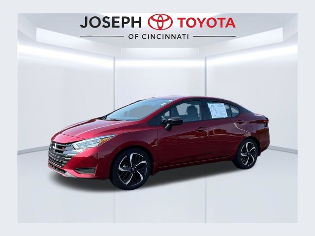 Red (Scarlet Ember Tintcoat) 2025 Nissan Versa Sedan Front-Wheel Drive Continuously Variable Transmission